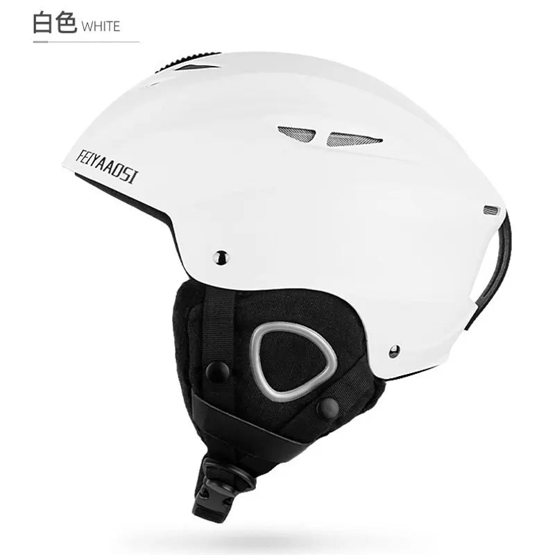 CE-Certified PC-EPS Adult & Teen Ski Helmet – Safety Meets Style on Snow and City