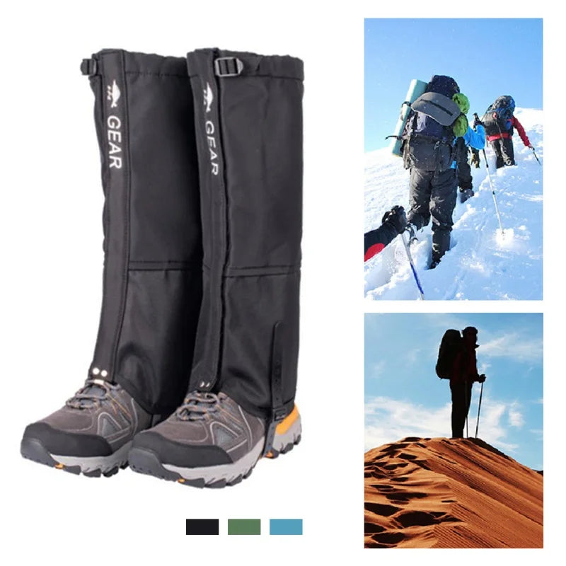 Stay Dry, Warm, and Ready for Adventure: Why These Waterproof Snow Legging Gaiters Are a Game-Changer for Outdoor Lovers