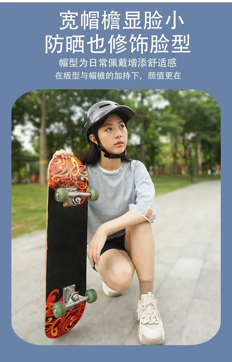 MOON Skateboard & Snow Helmet – Lightweight, Protective, and Ultra-Versatile