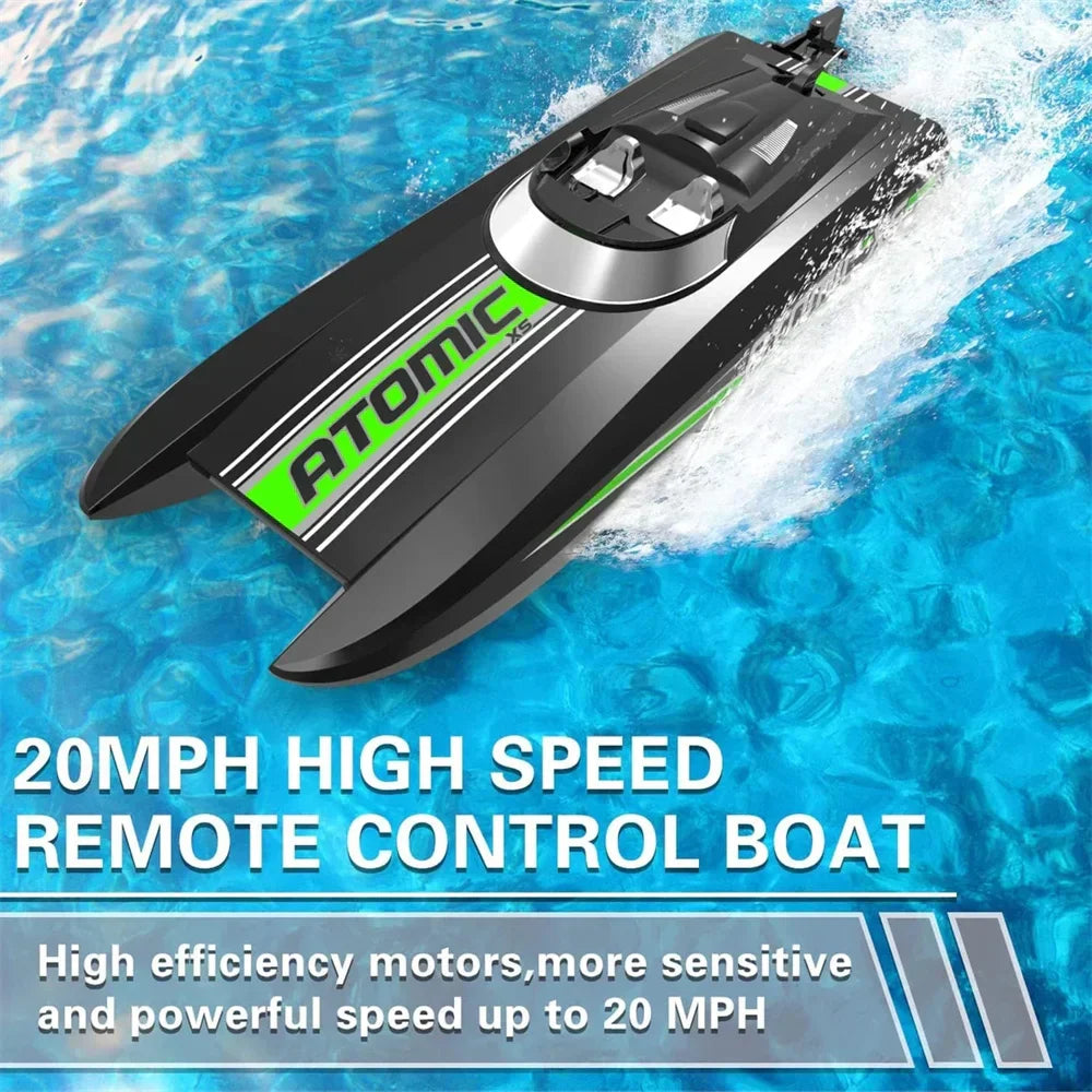 Pocket Rocket on Water: Why the VolantexRC Atomic XS Mini RC Boat Is the Perfect Compact Speedster