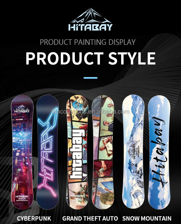 Make Your Mark on the Slopes with Custom High-Quality Snowboards
