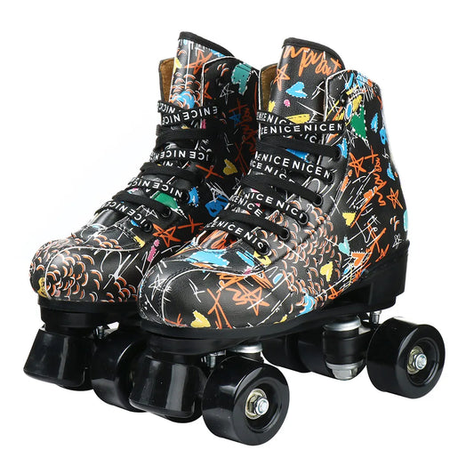Graffiti Flash Roller Skates: Where Street Style Meets Smooth Rides
