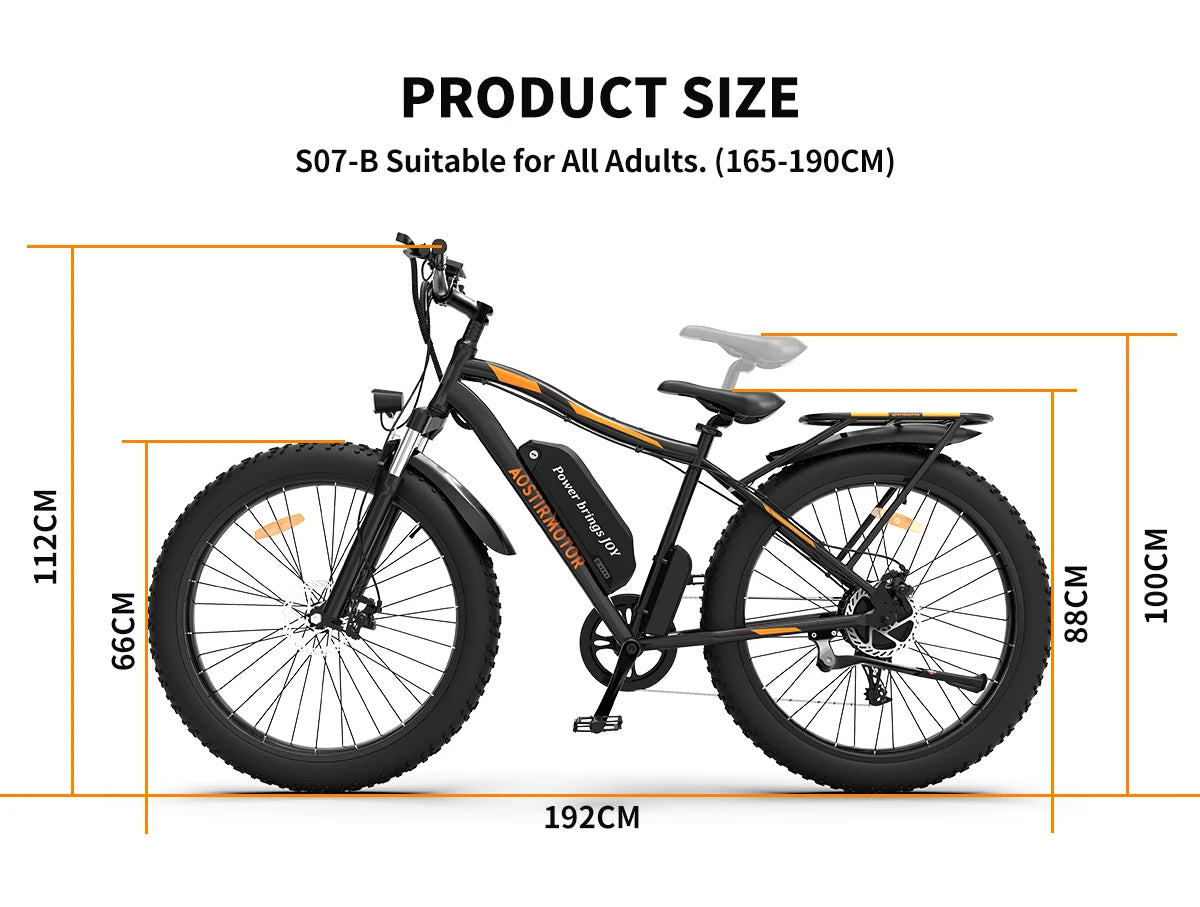 48V 13Ah Electric Mountain Bike