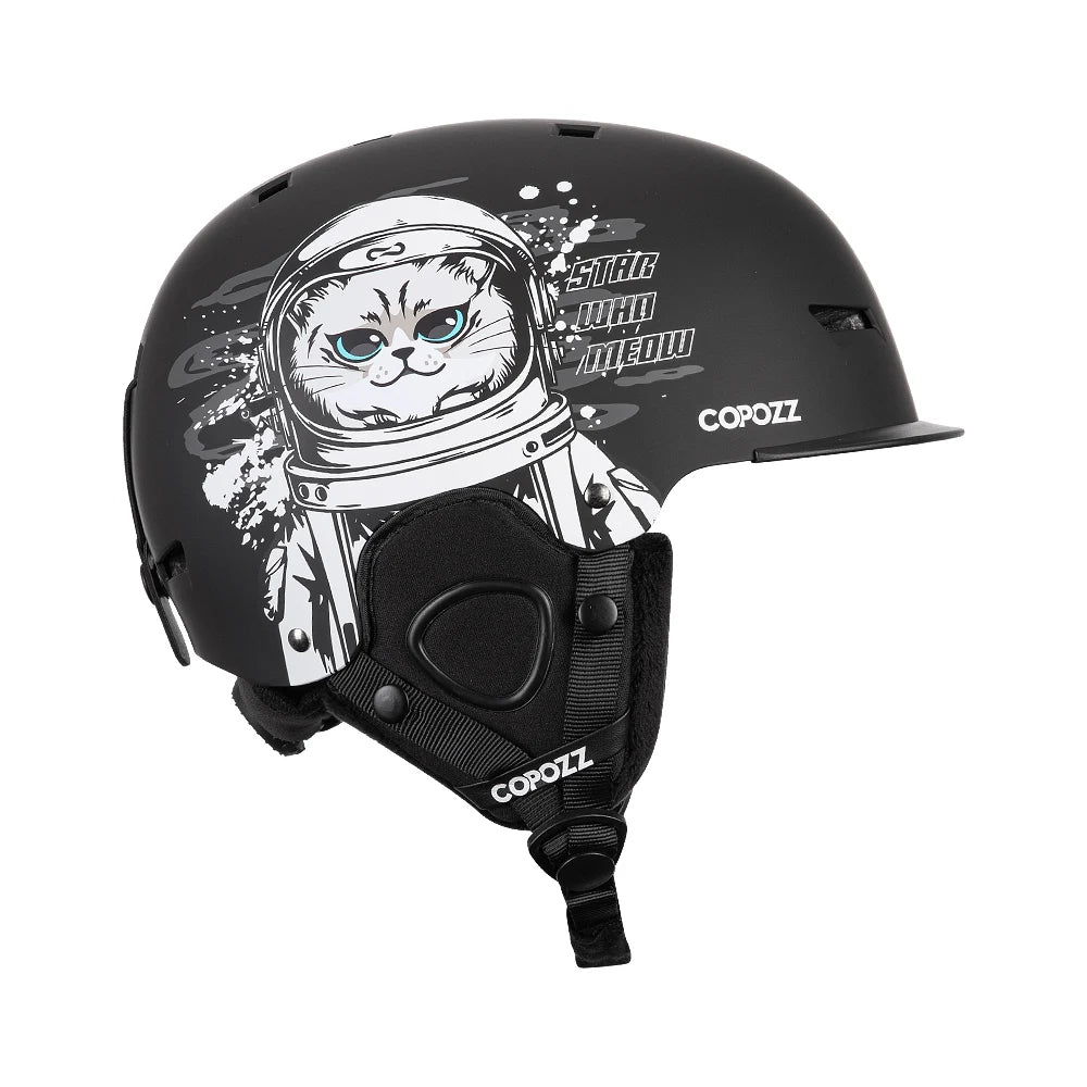 COPOZZ Cartoon Ski Helmet