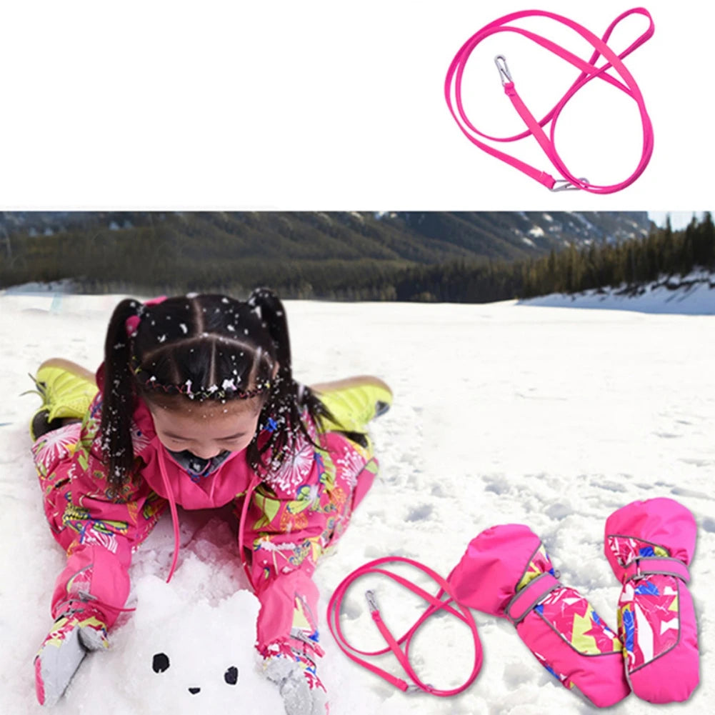 Kids' Winter Ski Gloves – Windproof & Anti-Slip