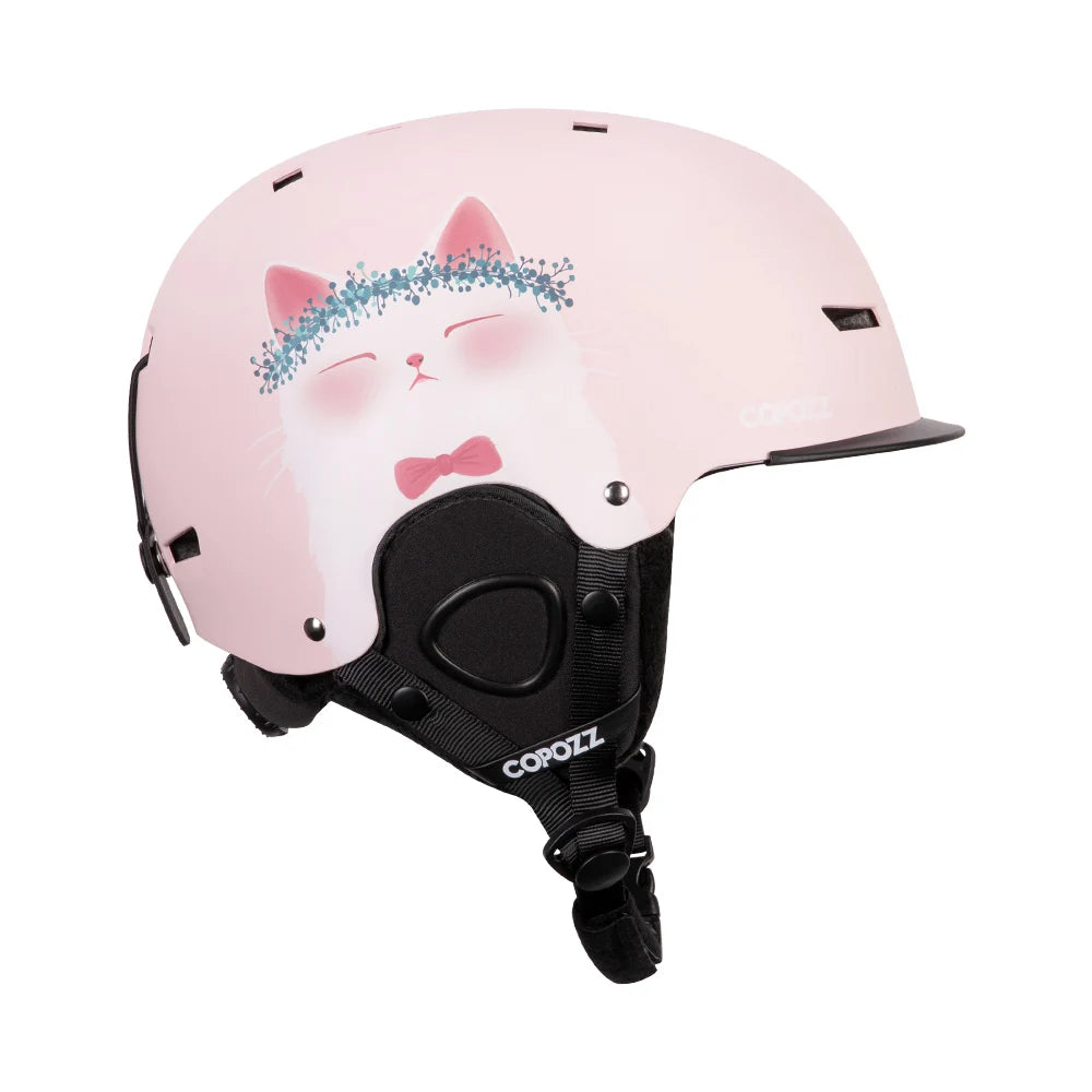 COPOZZ Cartoon Ski Helmet