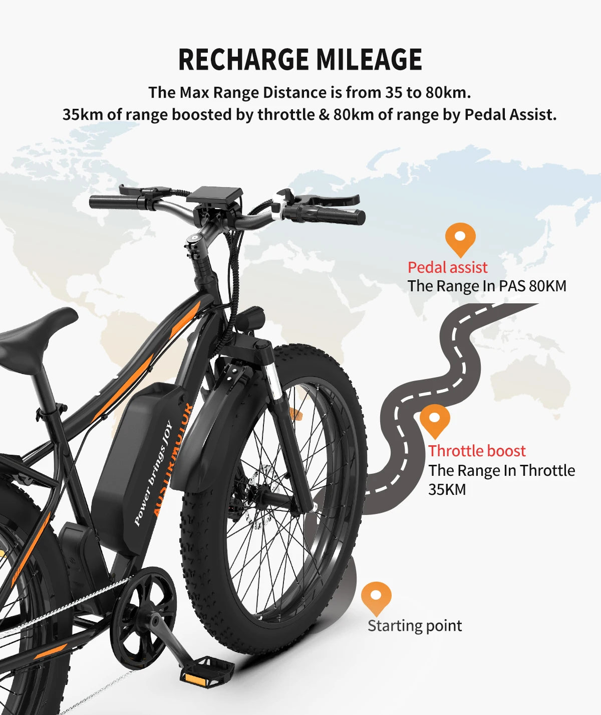 48V 13Ah Electric Mountain Bike