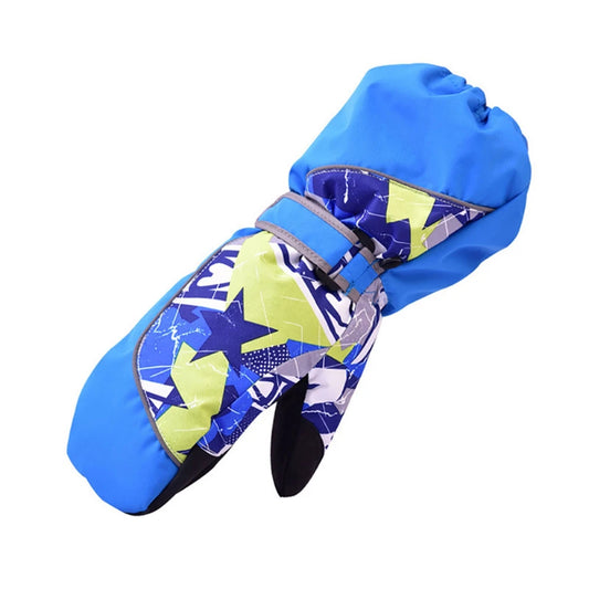 Kids' Winter Ski Gloves – Windproof & Anti-Slip