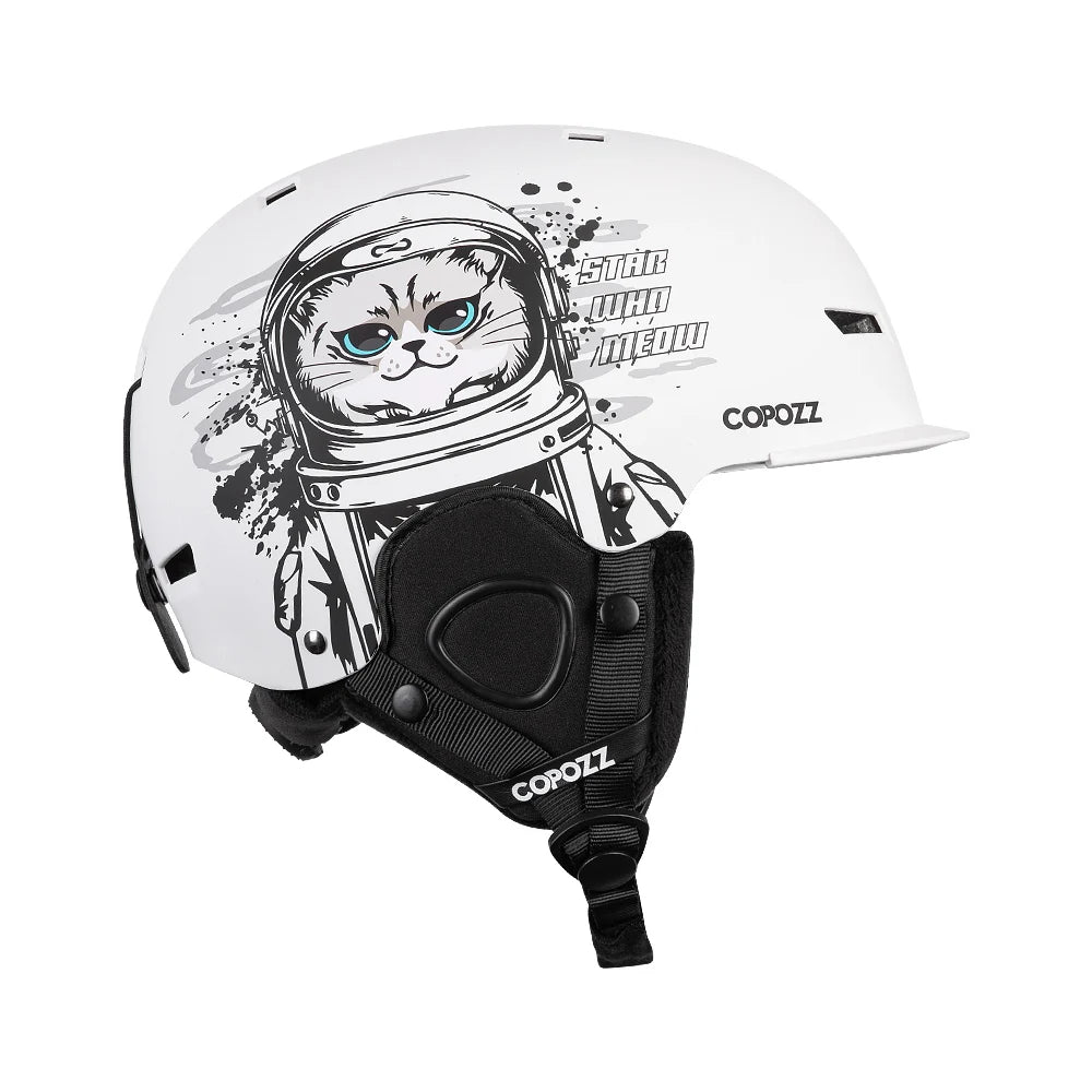 COPOZZ Cartoon Ski Helmet