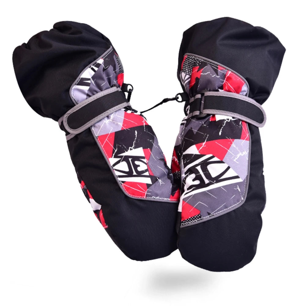 Kids' Winter Ski Gloves – Windproof & Anti-Slip