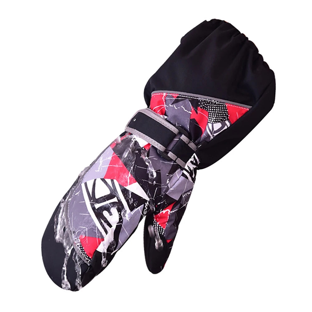 Kids' Winter Ski Gloves – Windproof & Anti-Slip