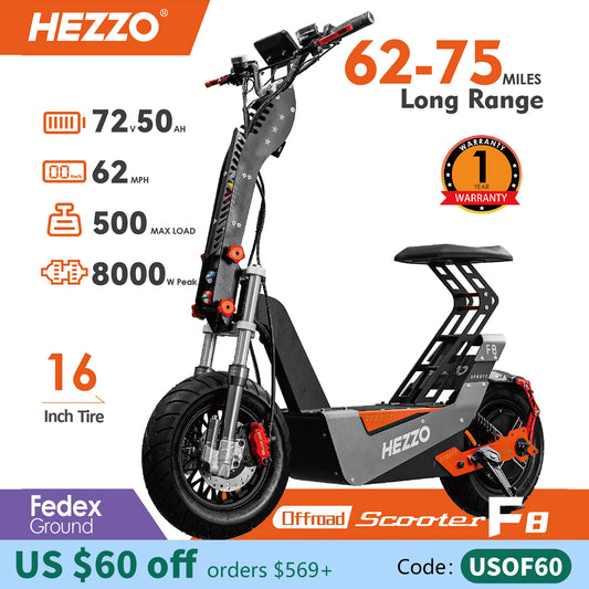 HEZZO F8 Electric Scooter