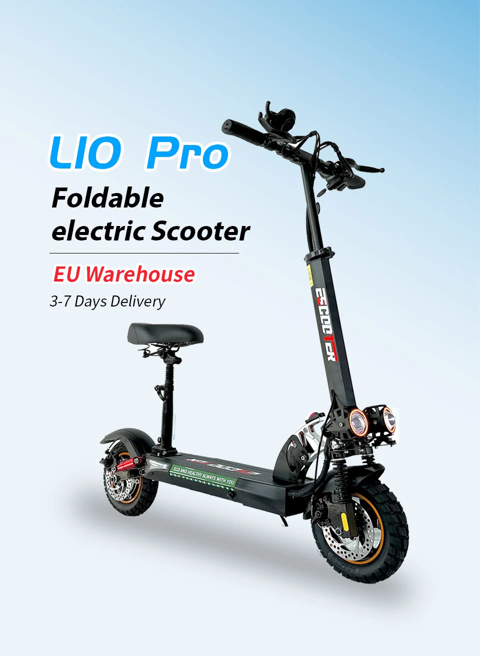 800W 45KM/H Scooter