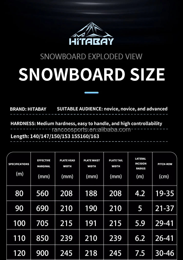 Color Series Snowboard – Adult