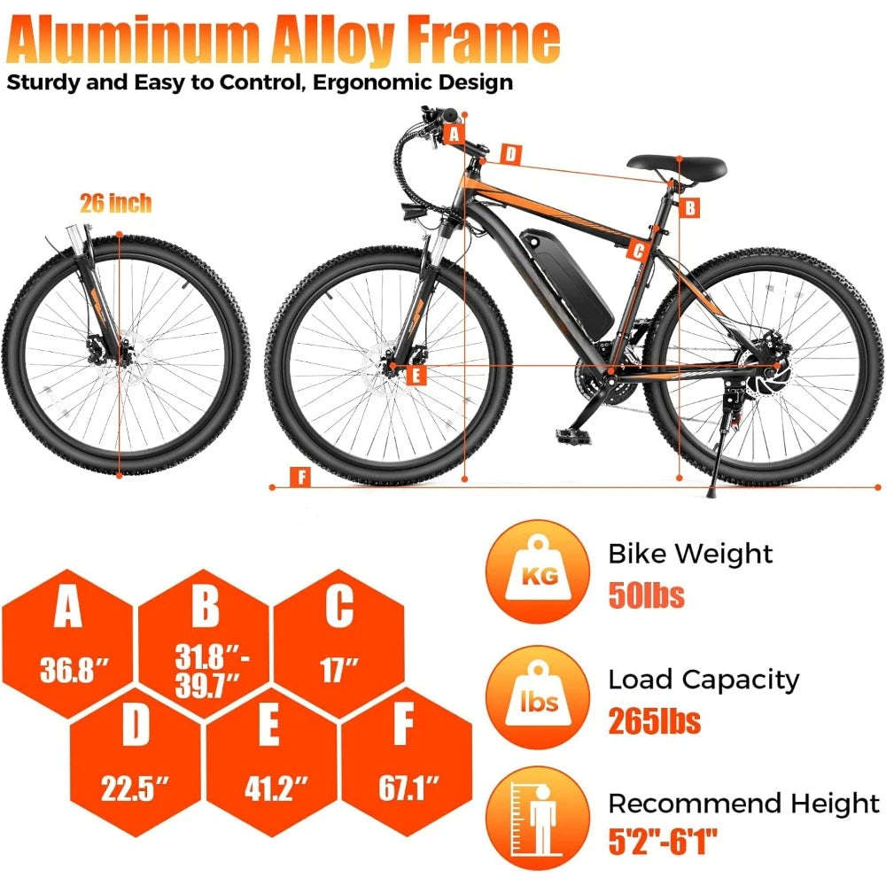 26" Sunshine Commuter Ebik
