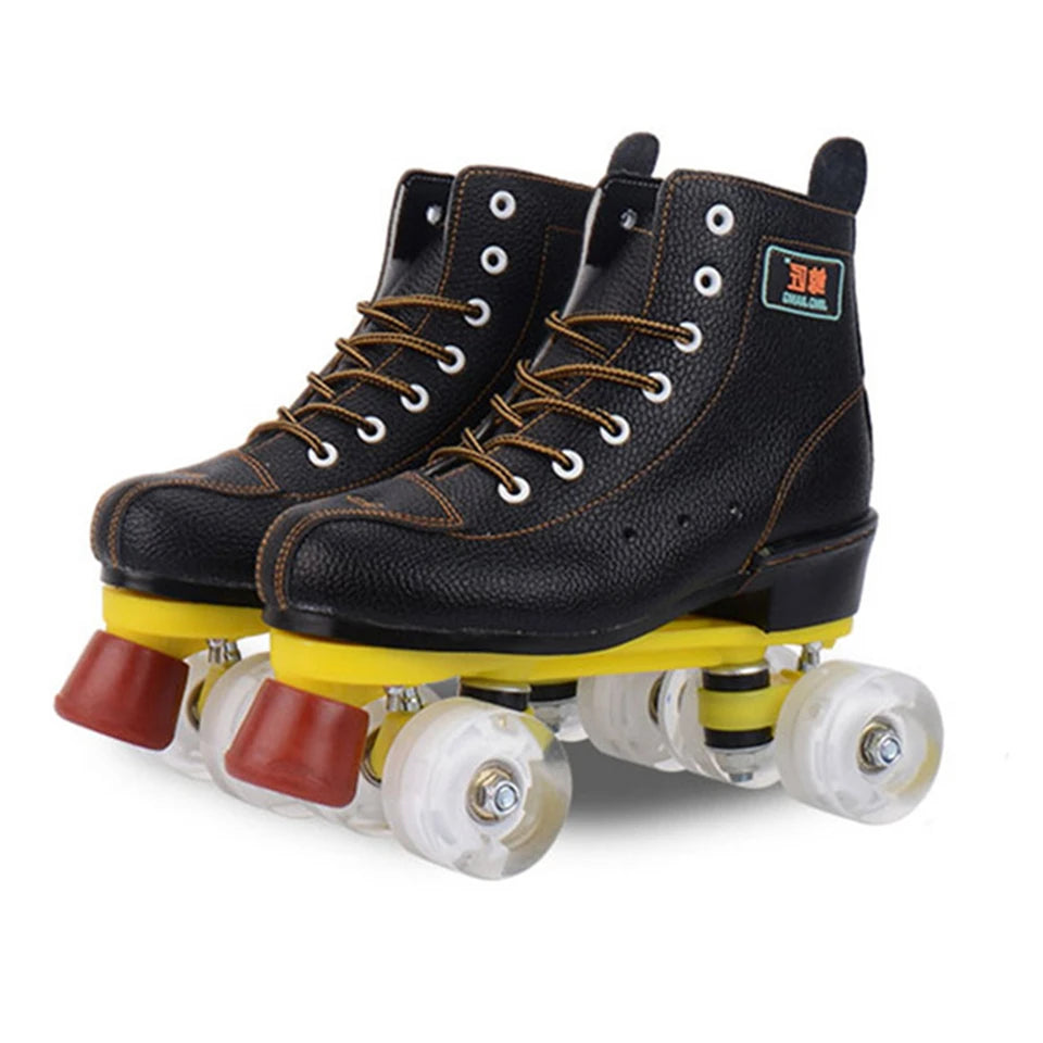 PU Leather Roller Skates