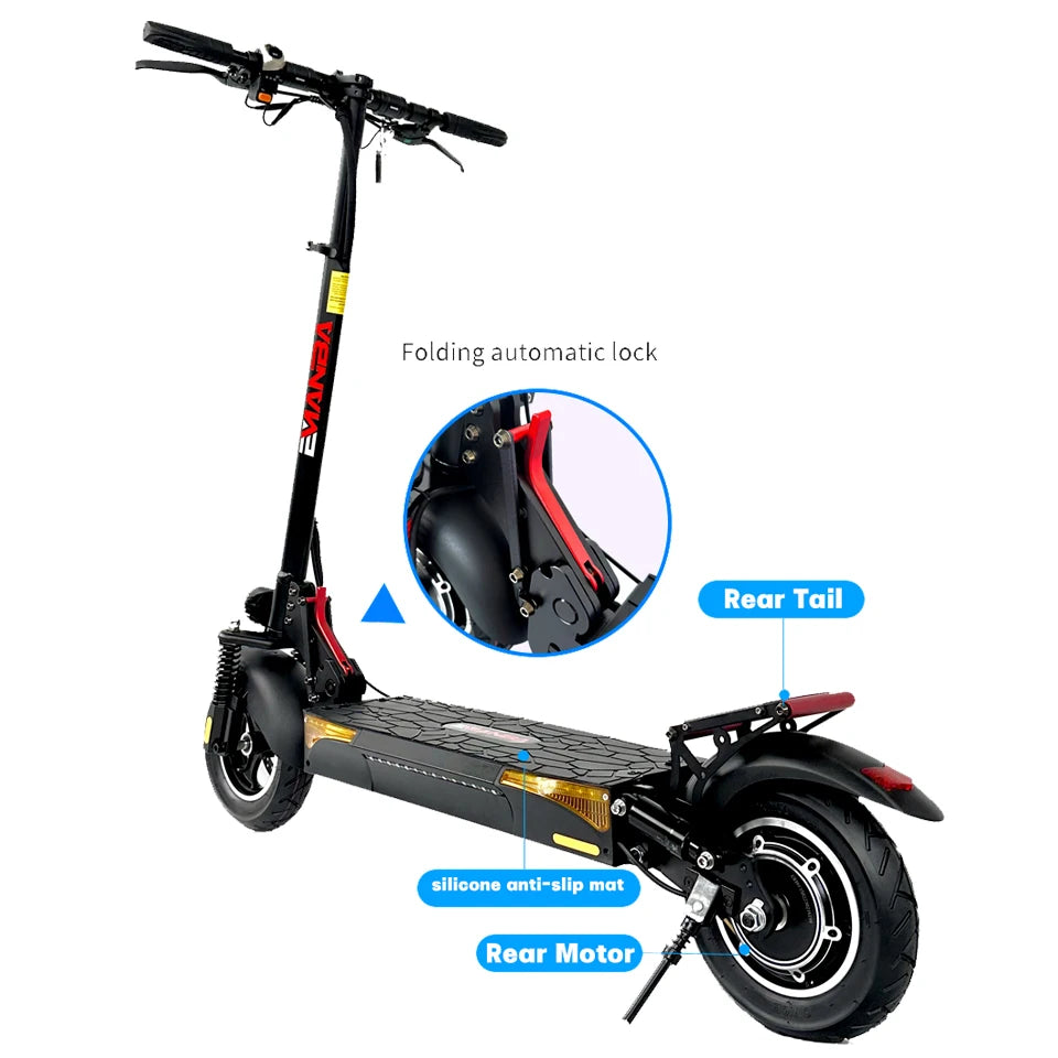 800W 2-Wheel Folding Scooter