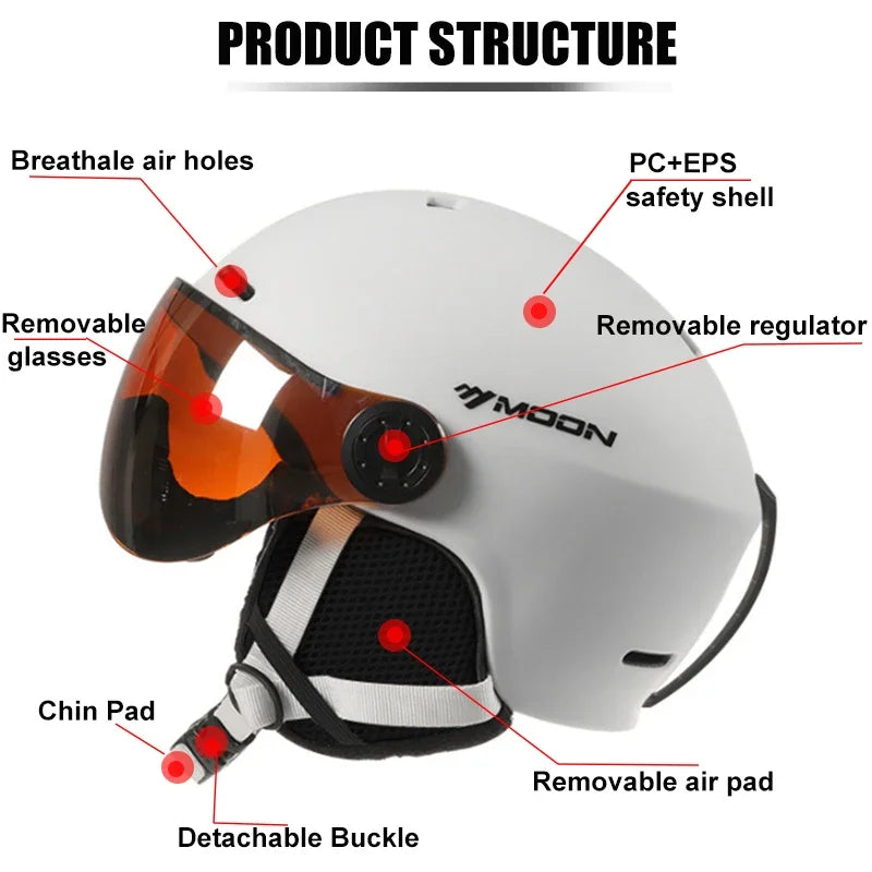 MOON Skateboard Helmet