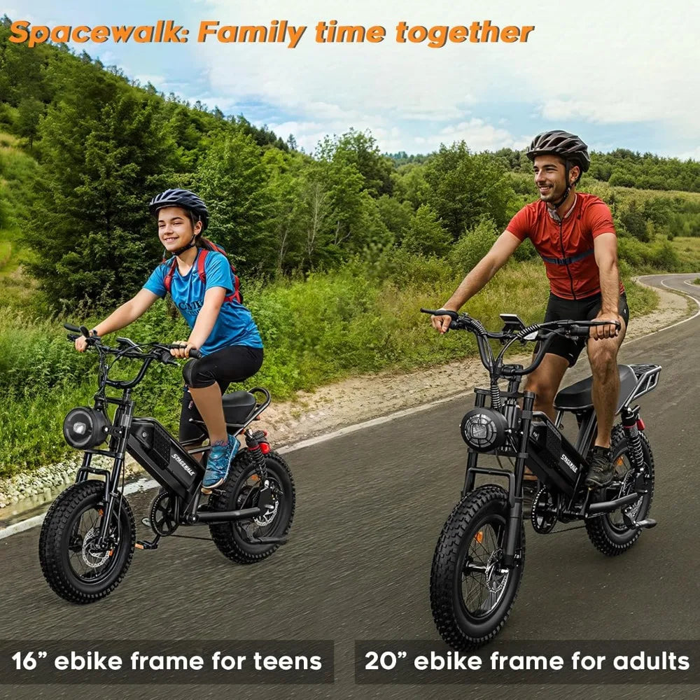 16"/20" Fat Tire Ebike