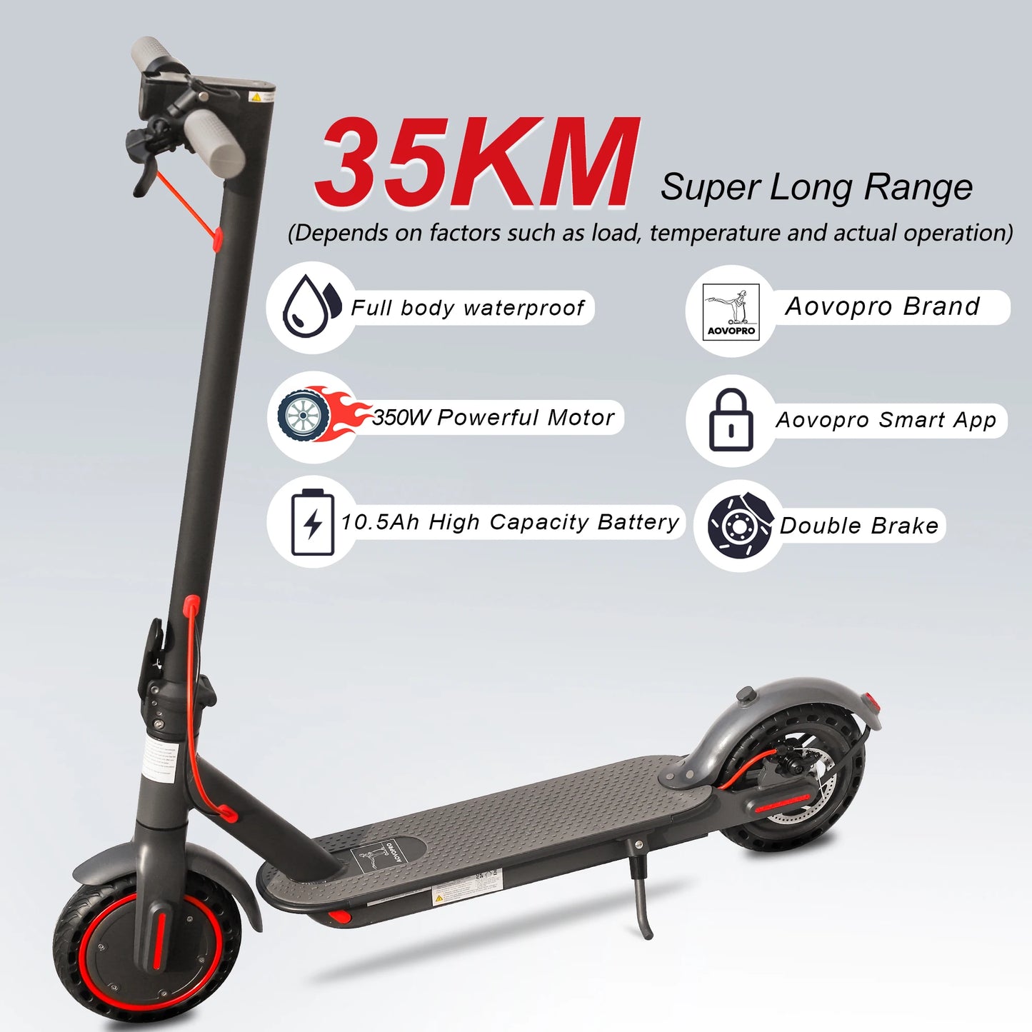 AOVOPRO ES80 350W Scooter