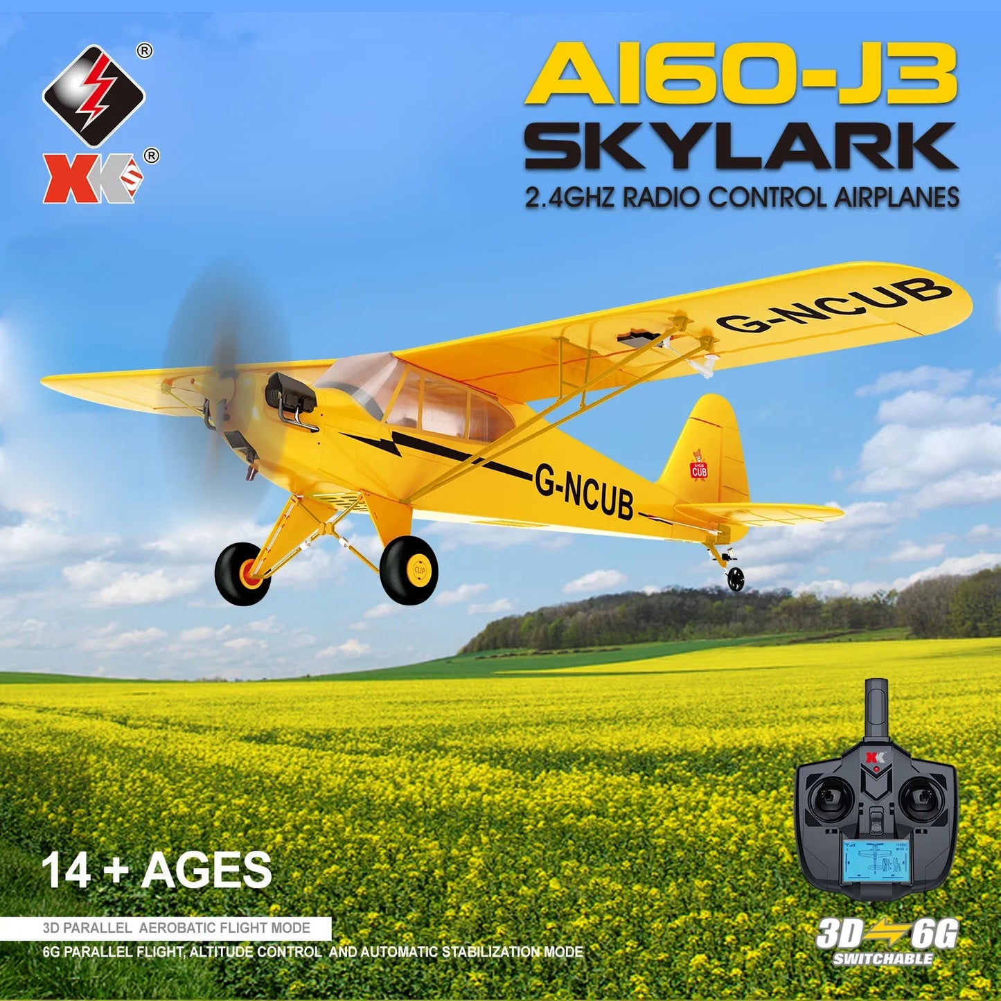 Wingspan 3D/6G Brushless Aircraft