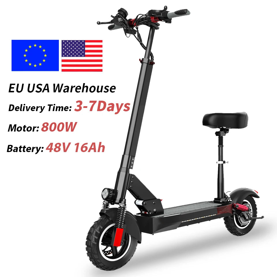 800W 2-Wheel Folding Scooter