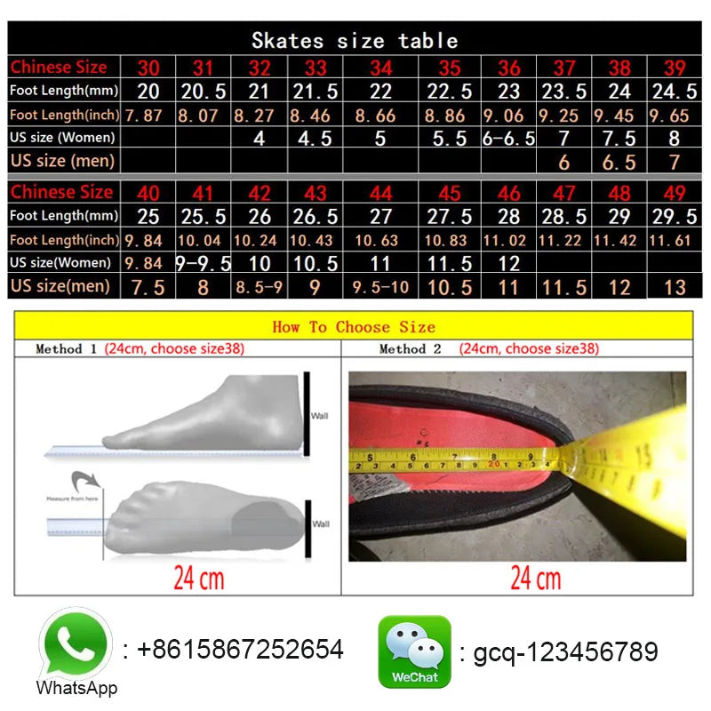 PU Leather Roller Skates