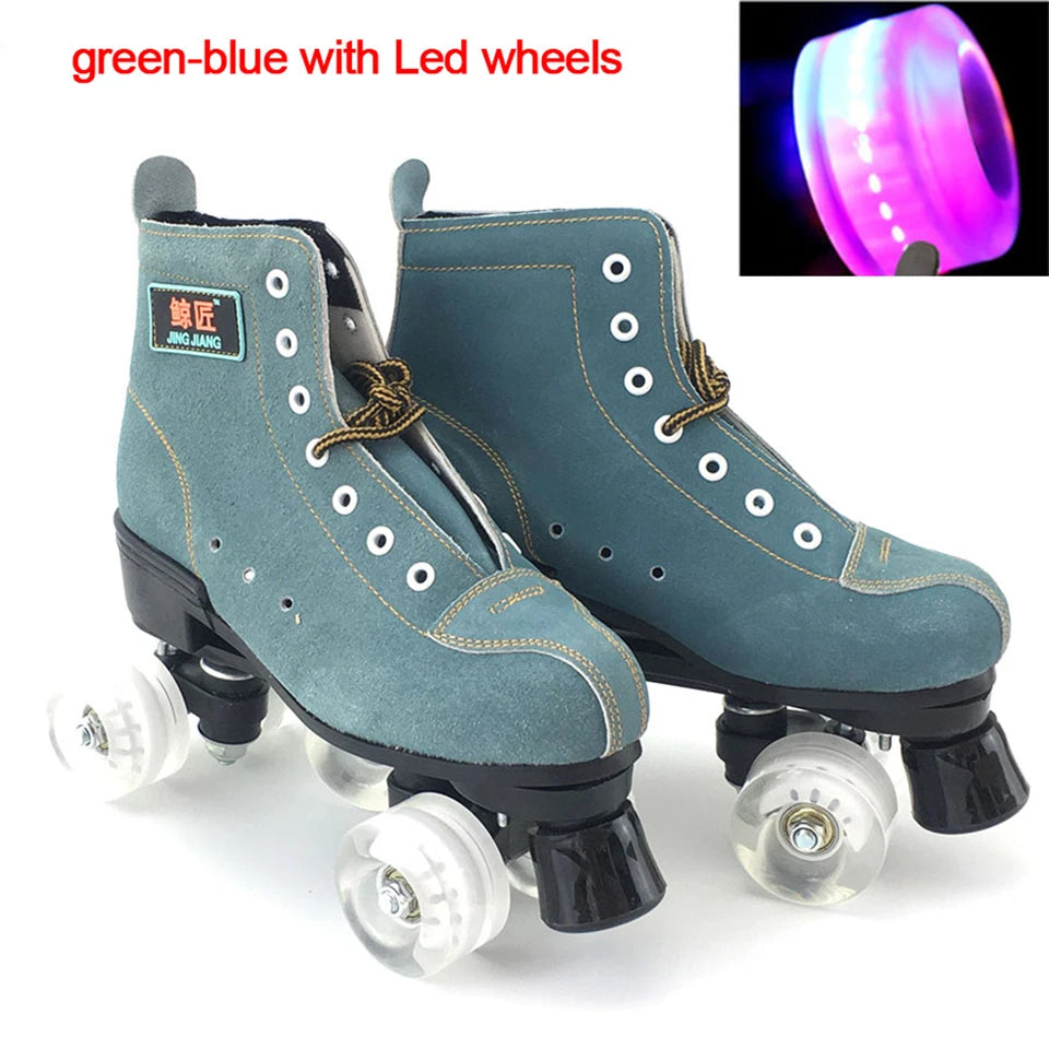 PU Leather Roller Skates