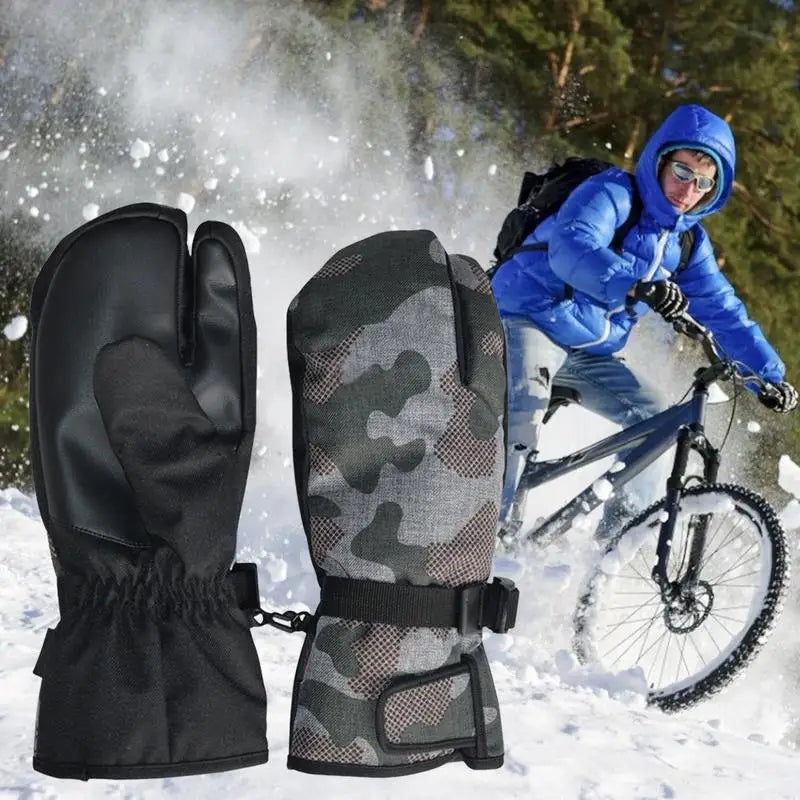 Touchscreen Ski Gloves – Winter & Waterproof