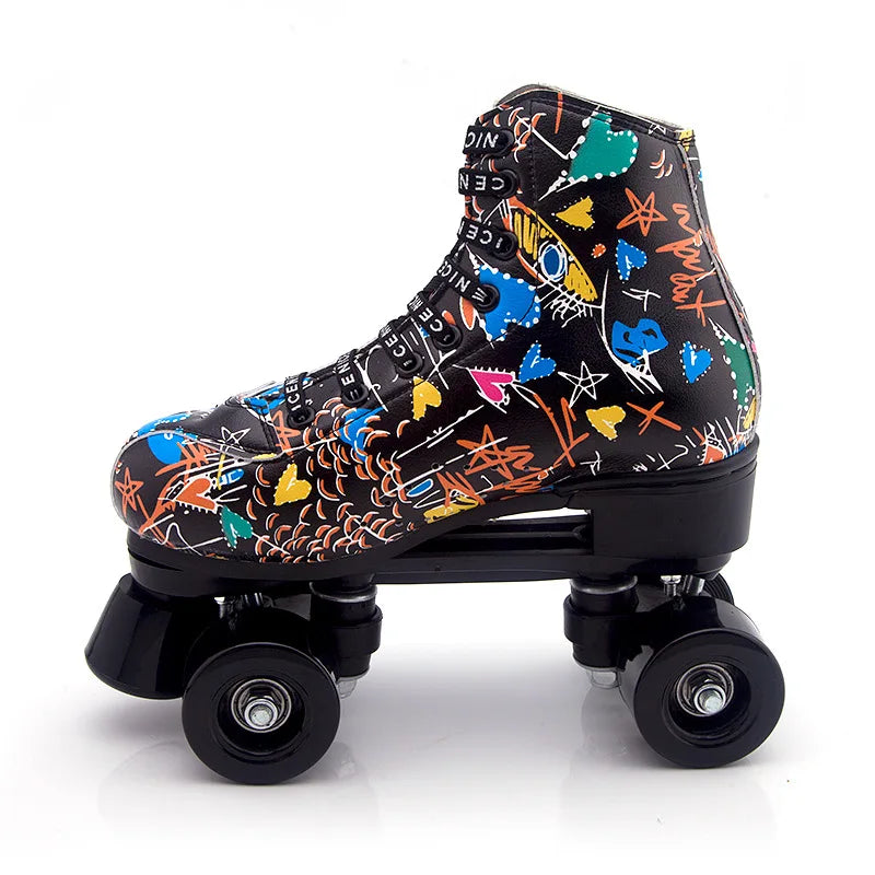 Graffiti Flash Roller Skates