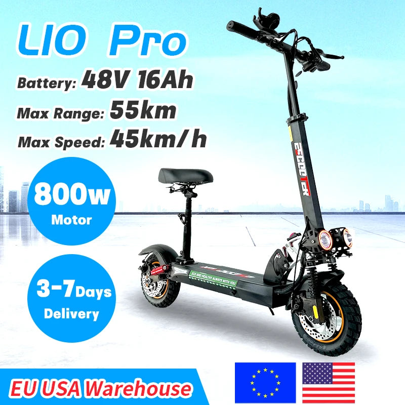 800W 45KM/H Scooter