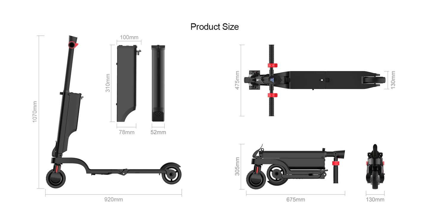 HX X6 Foldable Electric Scooter
