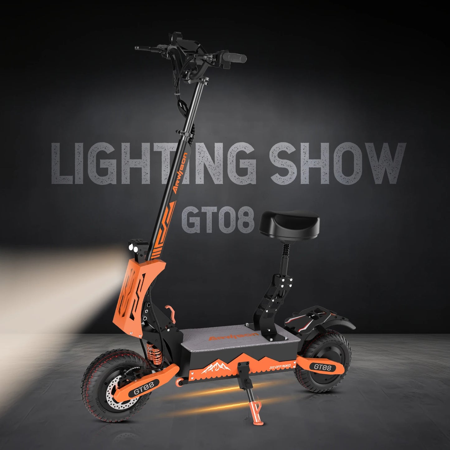 Arwibon 5600W Dual Motor Scooter
