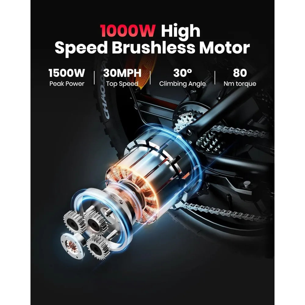 1500W Motor Electric Bike