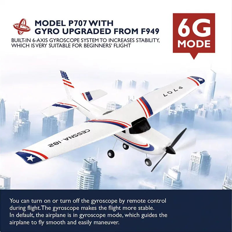 Gyroscope Fixed Wing Cessna