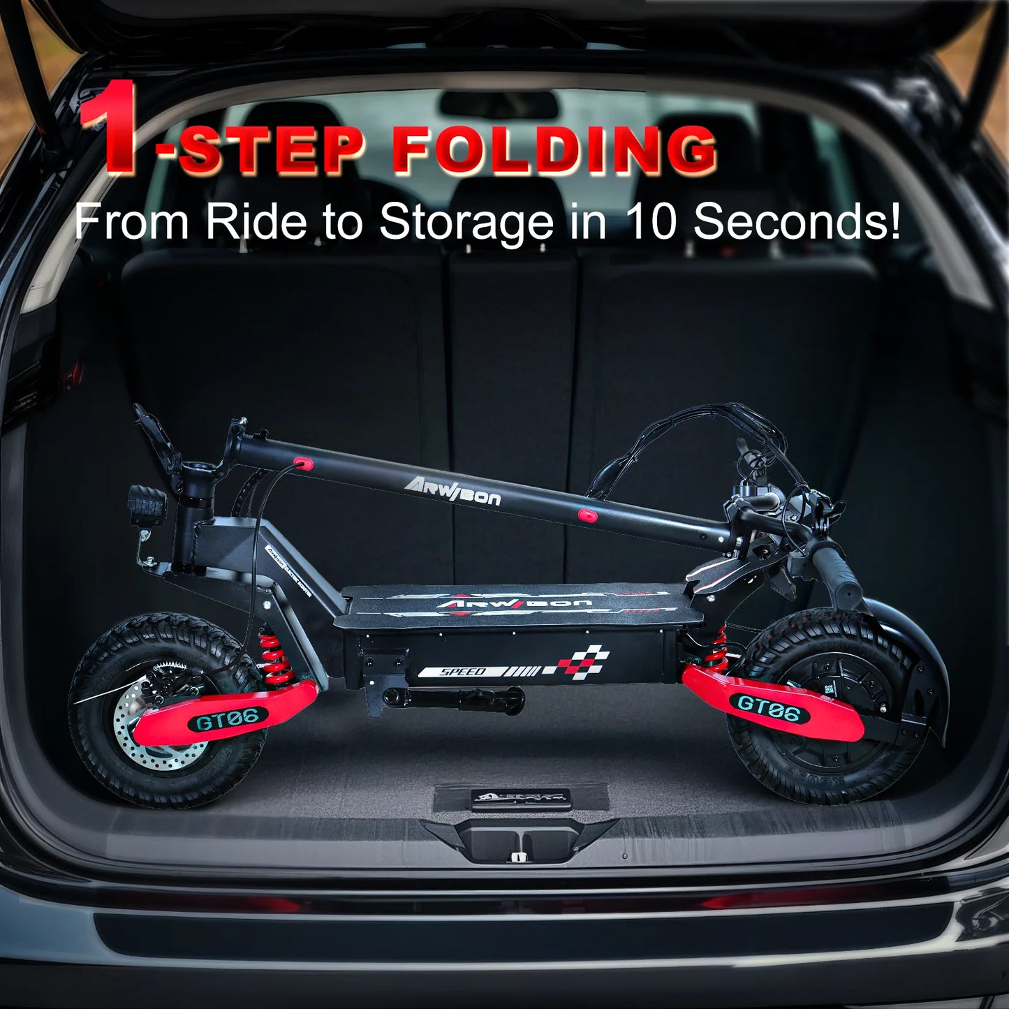 1200W 30MPH Scooter