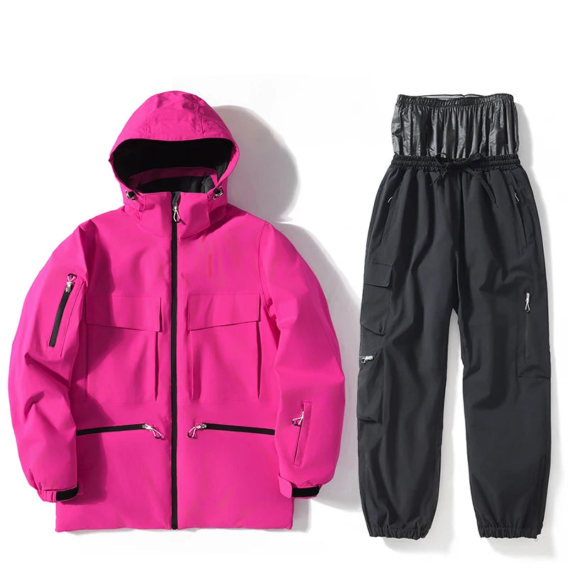 Men’s Ski Jacket Set – Waterproof & Windproof
