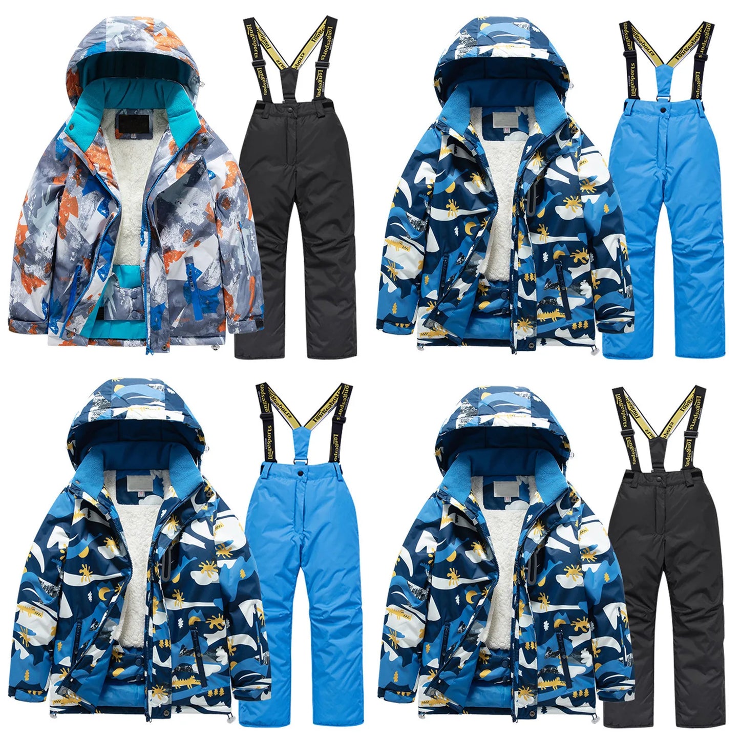 Snow Wear Waterproof Ski Suit