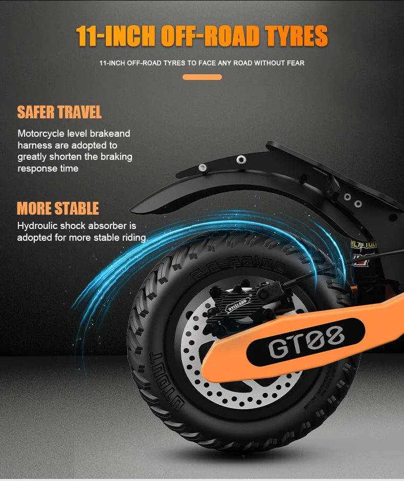 Arwibon 5600W Dual Motor Scooter