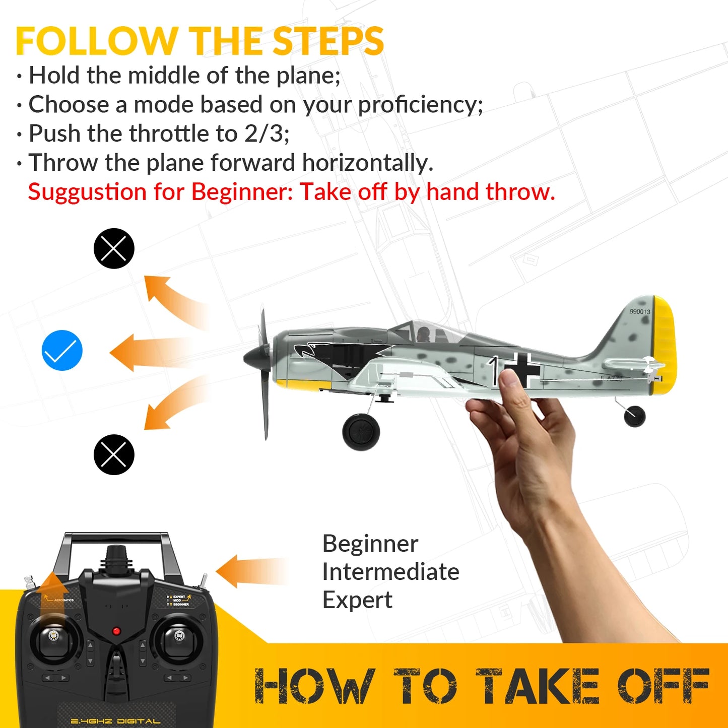 2.4G 6-Axis Gyro with xPilot Stabilizer