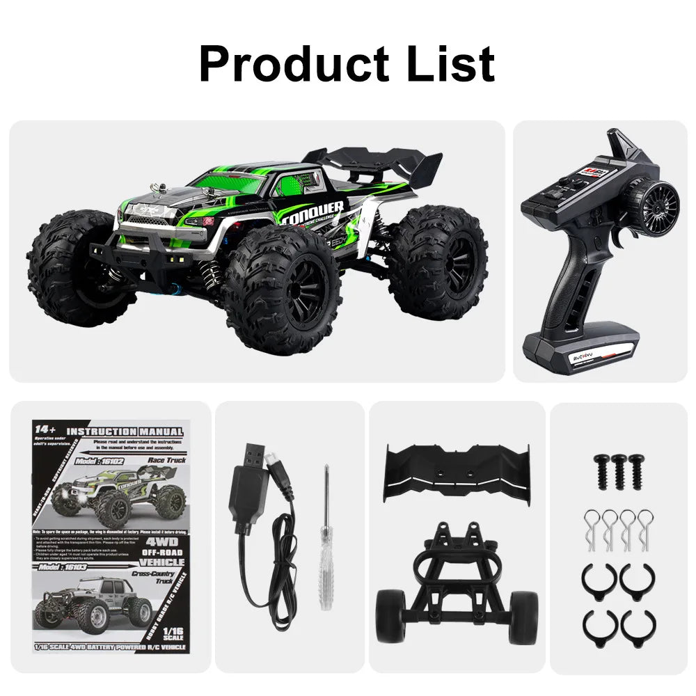 4WD 50km/h Off-road Rc Car