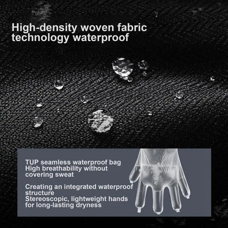 Touchscreen Fleece Ski Gloves – Waterproof & Windproof