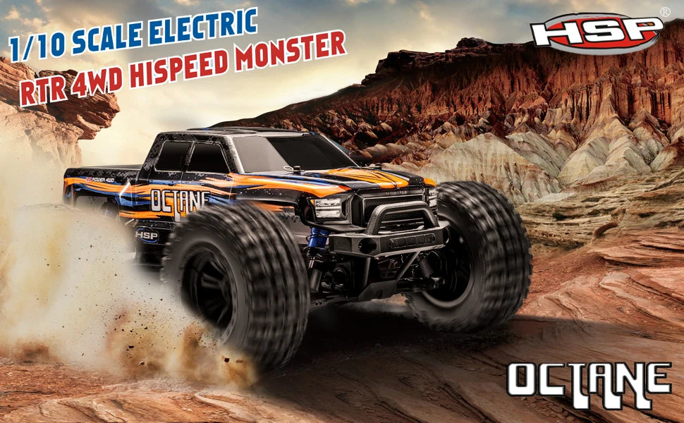 4WD Monster Truck with Electric Power