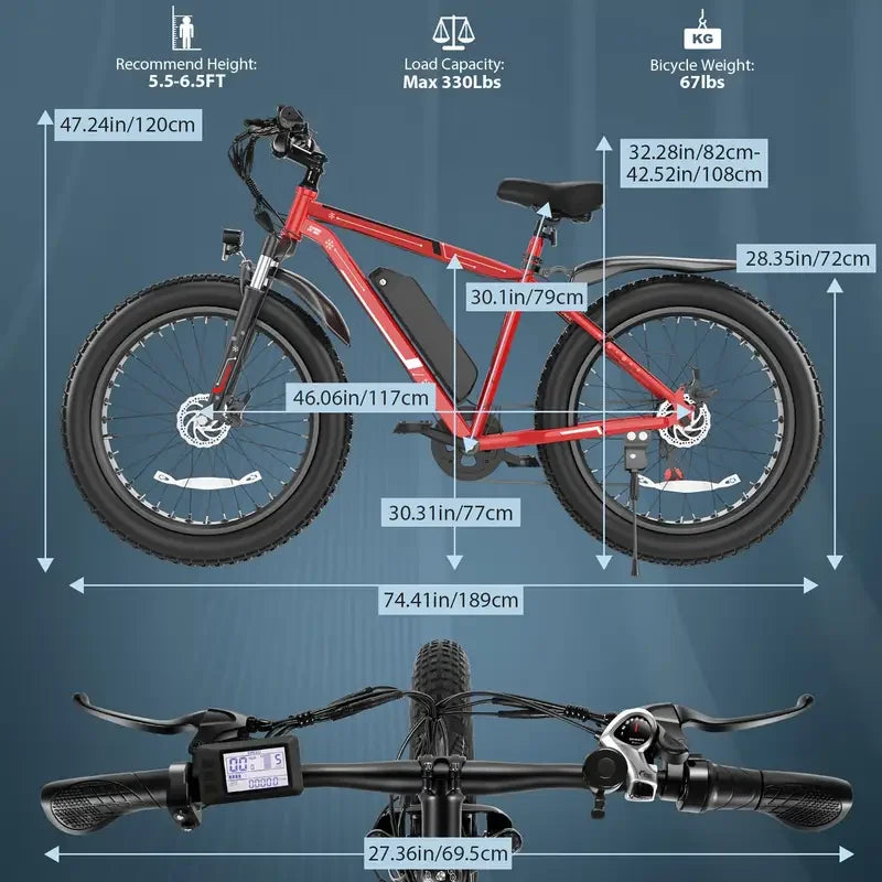 7-speed Electric Bike