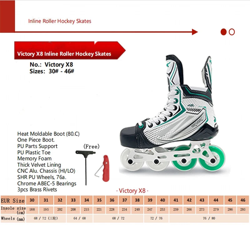 Inline Roller Hockey Skates