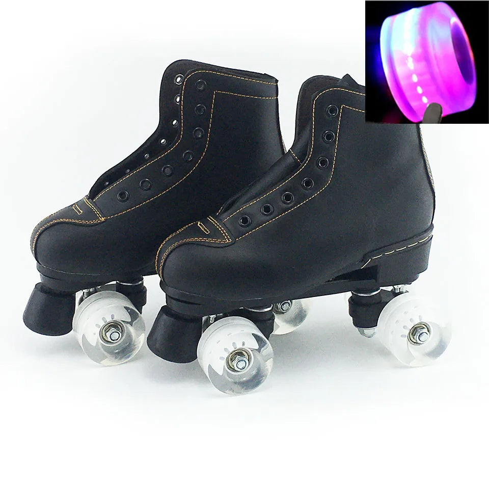 PU Leather Roller Skates