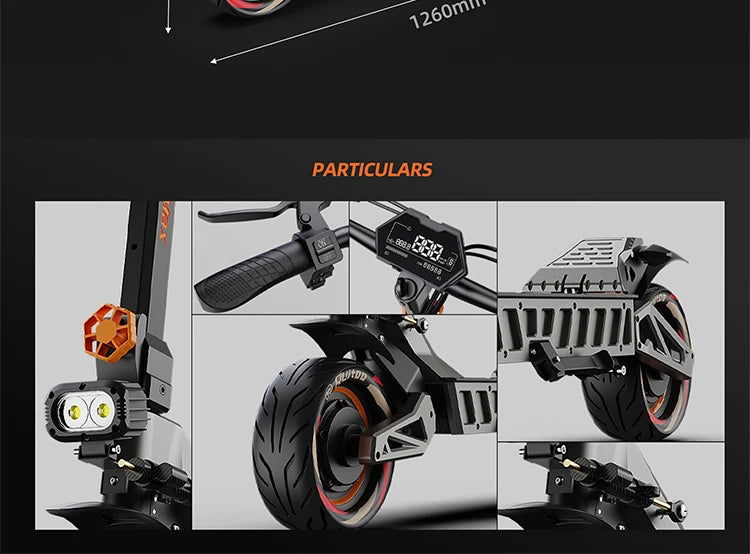 Ruitoo M6Max Dual Motor Scooter