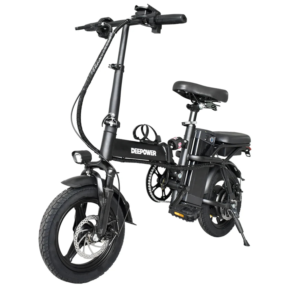 14" Folding Ebike Multi-Shock Suspension