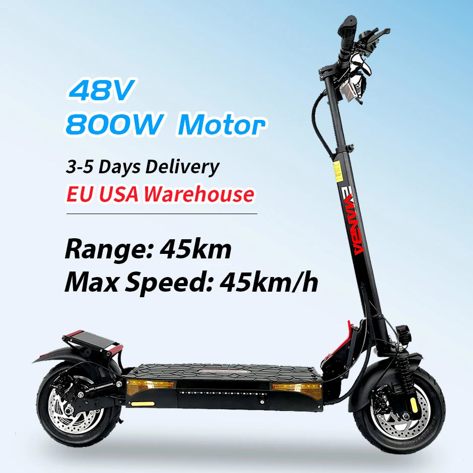 800W 2-Wheel Folding Scooter