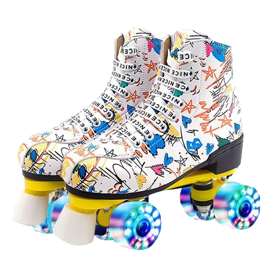Graffiti Flash Roller Skates